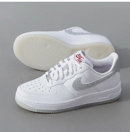 Ténis casuais minimalistas clássicos para mulher, novos e genuínos da Nike, modelo HQ3461-191