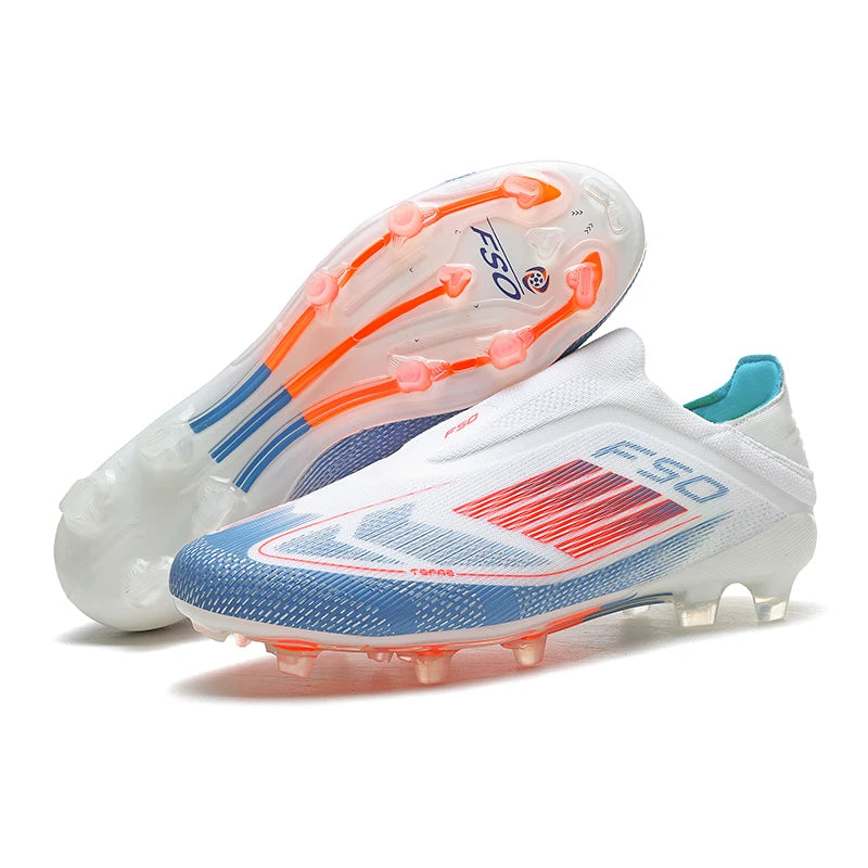 New Men's Football Boots Turf Comfortable Soccer Shoes Sport FG Grass Cleats Futsal Non-Slip Outdoor Adult Ultralight Non-Slip