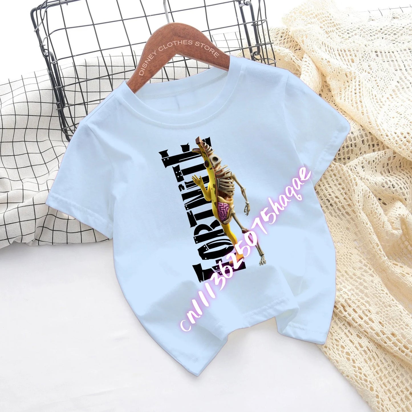 Fortnites Children T-shirts Game Cartoon Printed Figures Fortress Night Tees Game Short Sleeves Tops Summer Boys Girls Clothes