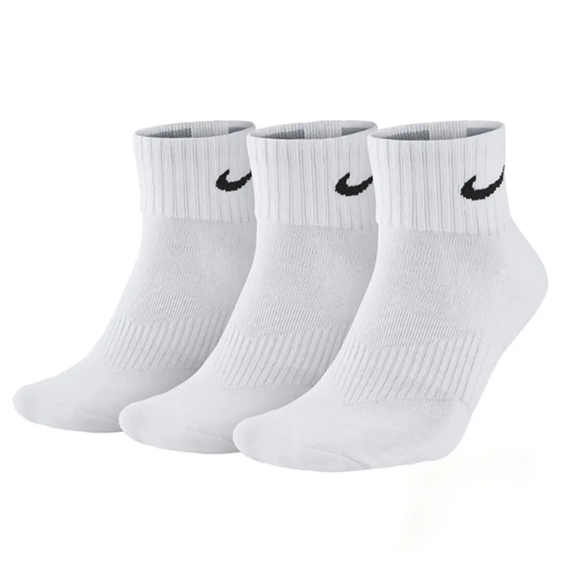 Nike-sokken Nike Basketball verdikte sokken Lange sportsokken met Dri-FIT-technologie voor ademend vermogen 3-pack SX7667-100