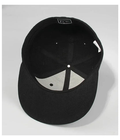 Large 64cm Back Closed Skateboard Cap for Men Fitted Baseball Cap XXL Male Big Size Snapback Caps Plain Football Hat 60cm 62cm