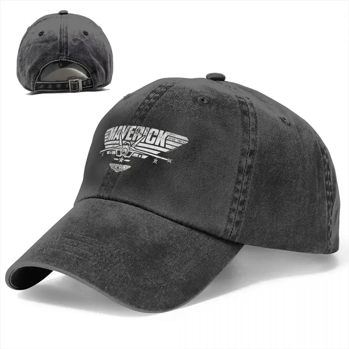 Multicolor Hat Peaked Men Women's Cowboy Cap Top Gun Maverick Centered Jet Logo Baseball Caps Personalized Visor Protect Hats