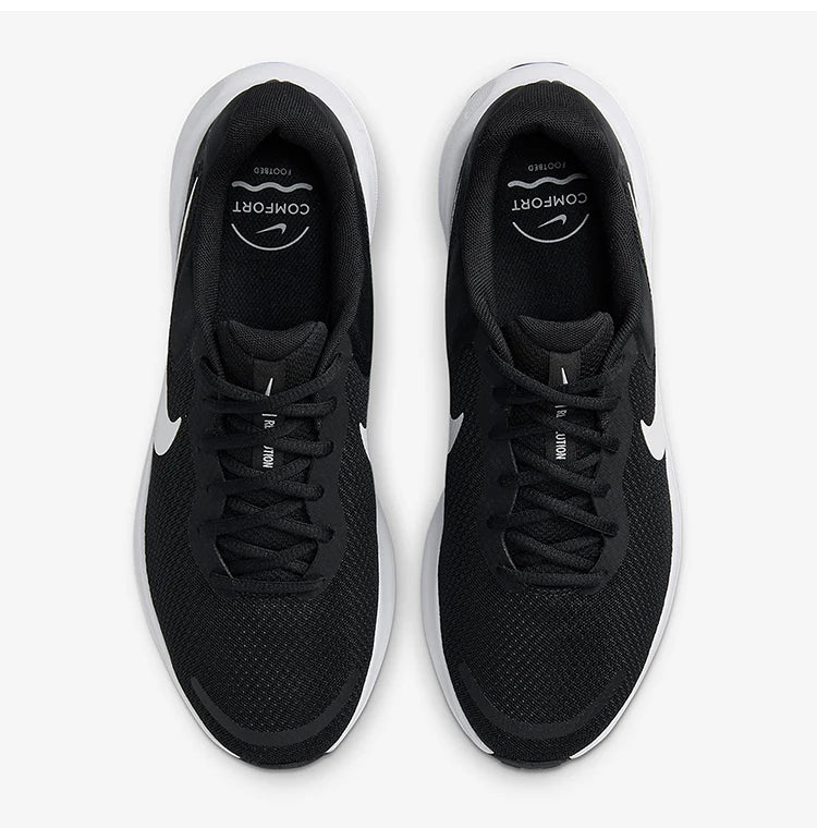 Ténis de corrida desportivos Nike Authentic Revolution 7 para homem, leves e resistentes FB2207-001