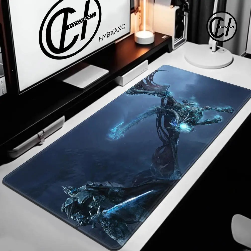 Mouse Pad World of Warcraft Lich King για PC HD Anime Gaming Αξεσουάρ Πληκτρολόγιο Mousepad Φορητού Υπολογιστή XXL Επιφάνεια Γραφείου για Game Cabinet Χαλί