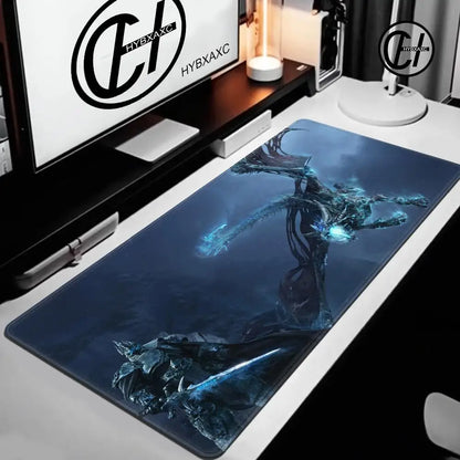 Mouse Pad World of Warcraft Lich King για PC HD Anime Gaming Αξεσουάρ Πληκτρολόγιο Mousepad Φορητού Υπολογιστή XXL Επιφάνεια Γραφείου για Game Cabinet Χαλί