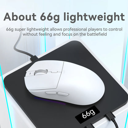 Mouse wireless AJAZZ AJ139Pro/AJ139V2MC con chipset PMW3395/PAW3311, 12000-26000Dpi, mouse da gaming professionale