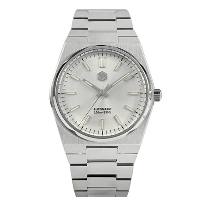 San Martin Classic Men Watch 40mm Miyota 9015 Luxury Dress Automatic Mechanical Wristwatch Quick Release Bracelet SN0023 Watch