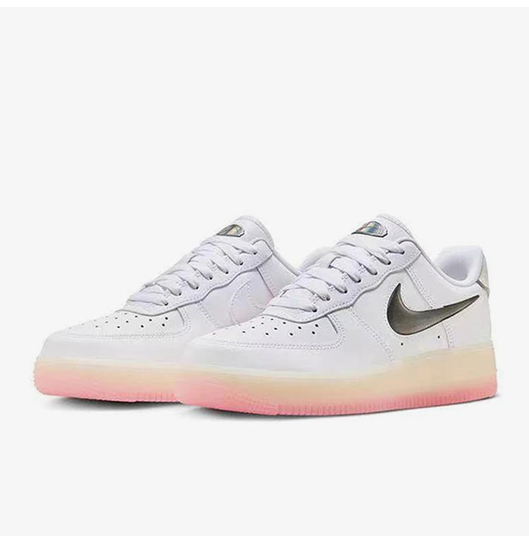 Sapatilhas casuais desportivas de cano baixo Nike Air Force 1 genuínas para mulher FZ5741-191