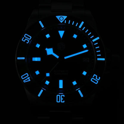 San Martin SN0121TD Titanium Diving Watch ST2130 Automatic Movement Watches Grade5 Titanium 120 Click Waterproof 300m Wristwatch