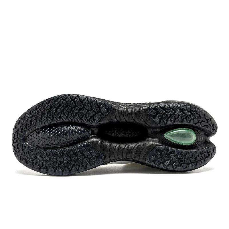 Zapatillas de running ONEMIX New Cushioning para hombre, aptas para corredores pesados, deportivas con cordones para mujer, antideslizantes, de exterior, deportivas para hombre