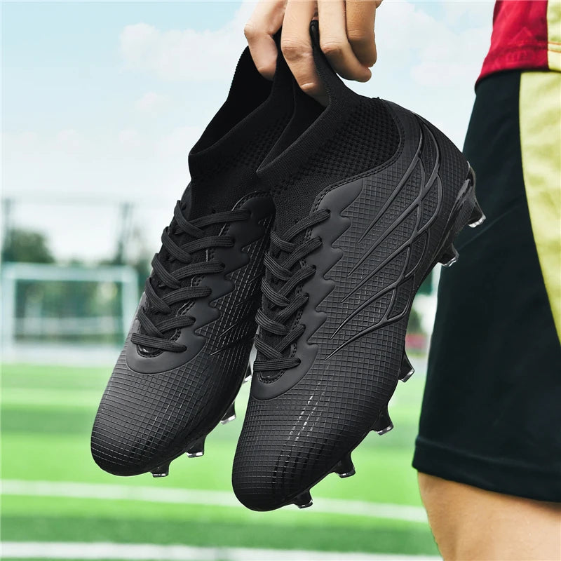 2026 New Superfly FG Football Boots Outdoor Soccer Cleat Black Shoes Soft Sport Professional Shoes Breathable Comfortable Boots