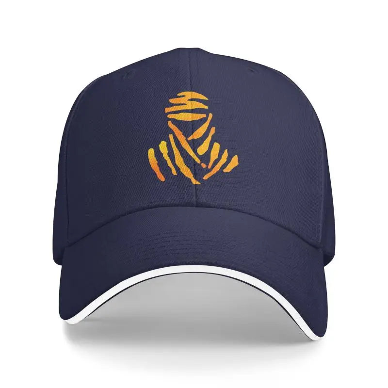 Motorcycle Dakar Rally Baseball Cap Retro Motor Off Road Racing Sandwich Hats for Men Women Breathable Dad Hat Running Golf