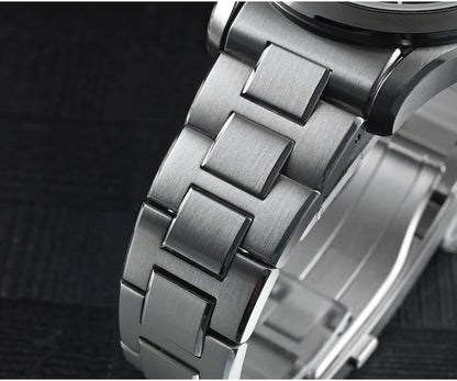 San Martin Official 39mm Guilloche MOP Dial Gada Watch Miyota 9015 Luxury Men's Automatic Mechanical Watches 10 ATM reloj SN0150