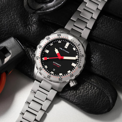 Militado ML20 39mm Men Watch PT5000 Automatic Movement Sapphire Luminova Watches Stainless Steel 200m Waterproof Wristwatch