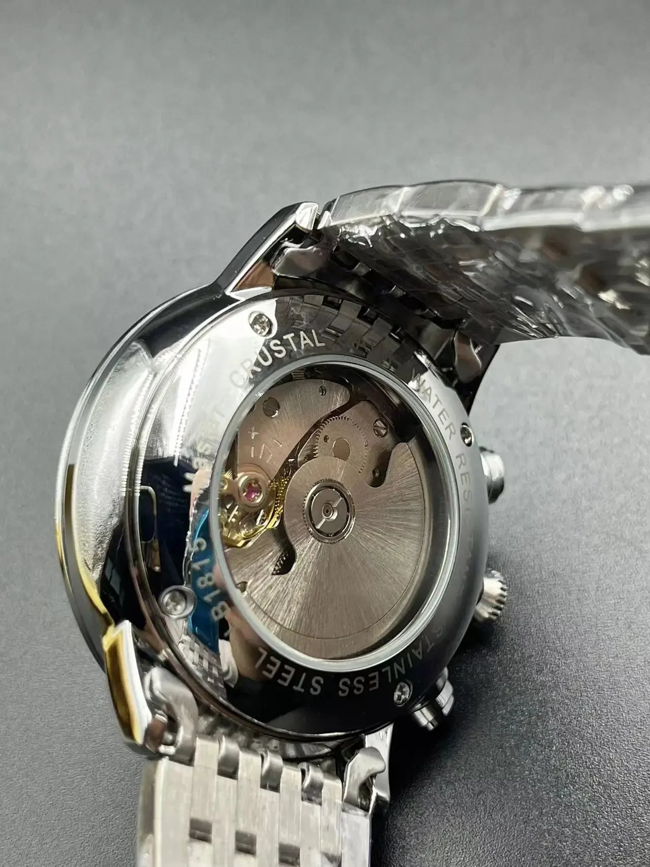 Reloj de lujo para hombre, automático mecánico, de cuerda automática, para negocios, de acero inoxidable, luminoso, 2020
