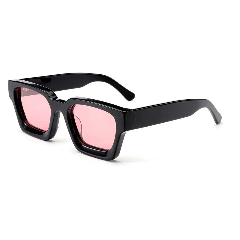 Luxury Acetate Frame Sun Glasses Rectangle Polarized Sunglasses Fashion Design High Quality UV400 Outdoors Eyewear Men Women