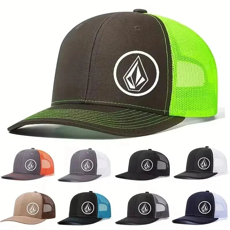 Hot Sales Summer Mesh Baseball Cap Men Women Fashion Outdoor Casual Breathable Unisex HipHop Trucker Cap Snapback Dad Hat Gorras