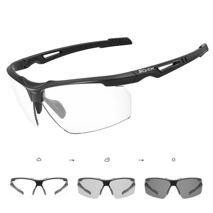 SCVCN-Polarized Cycling Glasses Running Sunglasses UV Protection Bicycle Sports MTB Road Bike Eyewear for Women Cycle Goggles
