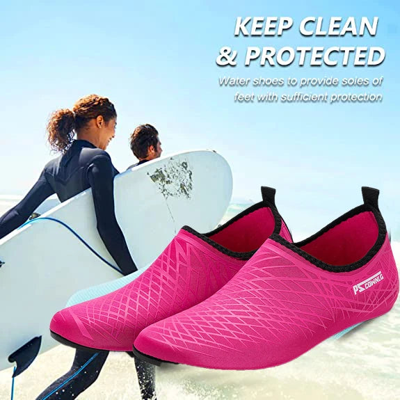 Diving shoes for women, aqua shoes for men, beach swimming water sport socks, barefoot sneakers for fitness, dance, swim, surfing, snorkeling