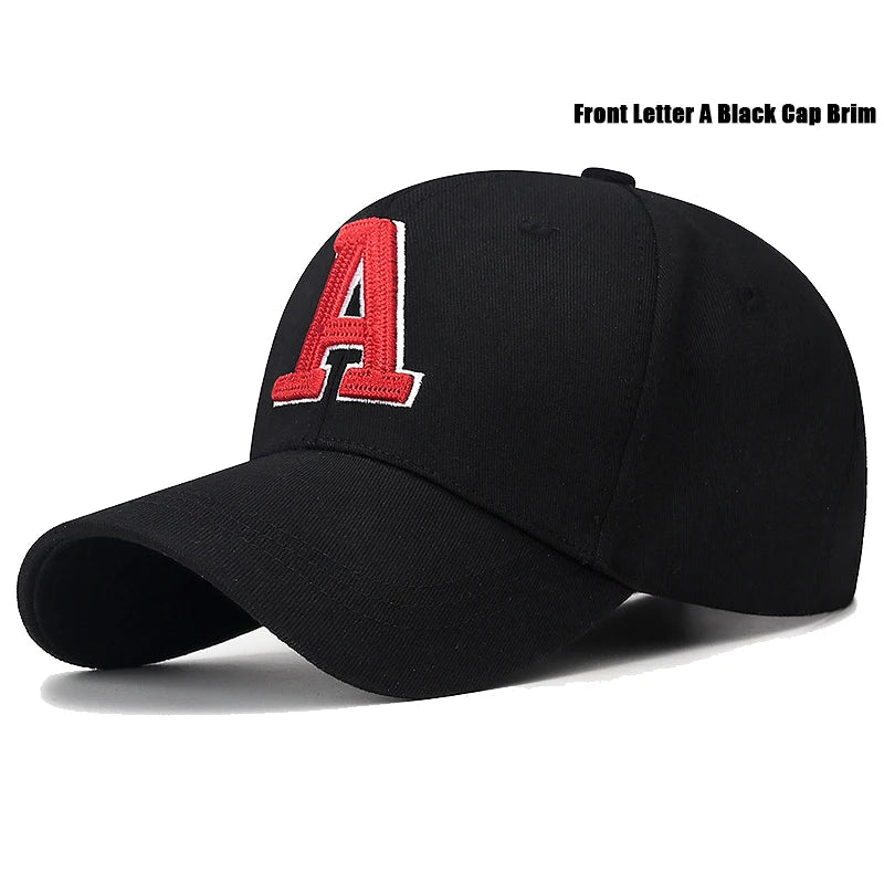 New Fashion Unisex 3D Letter Embroidered Cotton Adjustable Snapback Baseball Cap Football Caps Trucker Hat Dad Hats Golf Hats