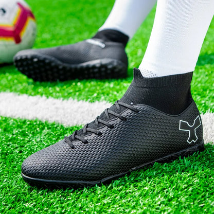 Men's Quality Soccer Shoes Durable Boys Football Boots Lightweight Children Football Shoes Futsal Training Sneakers Soccer Cleats