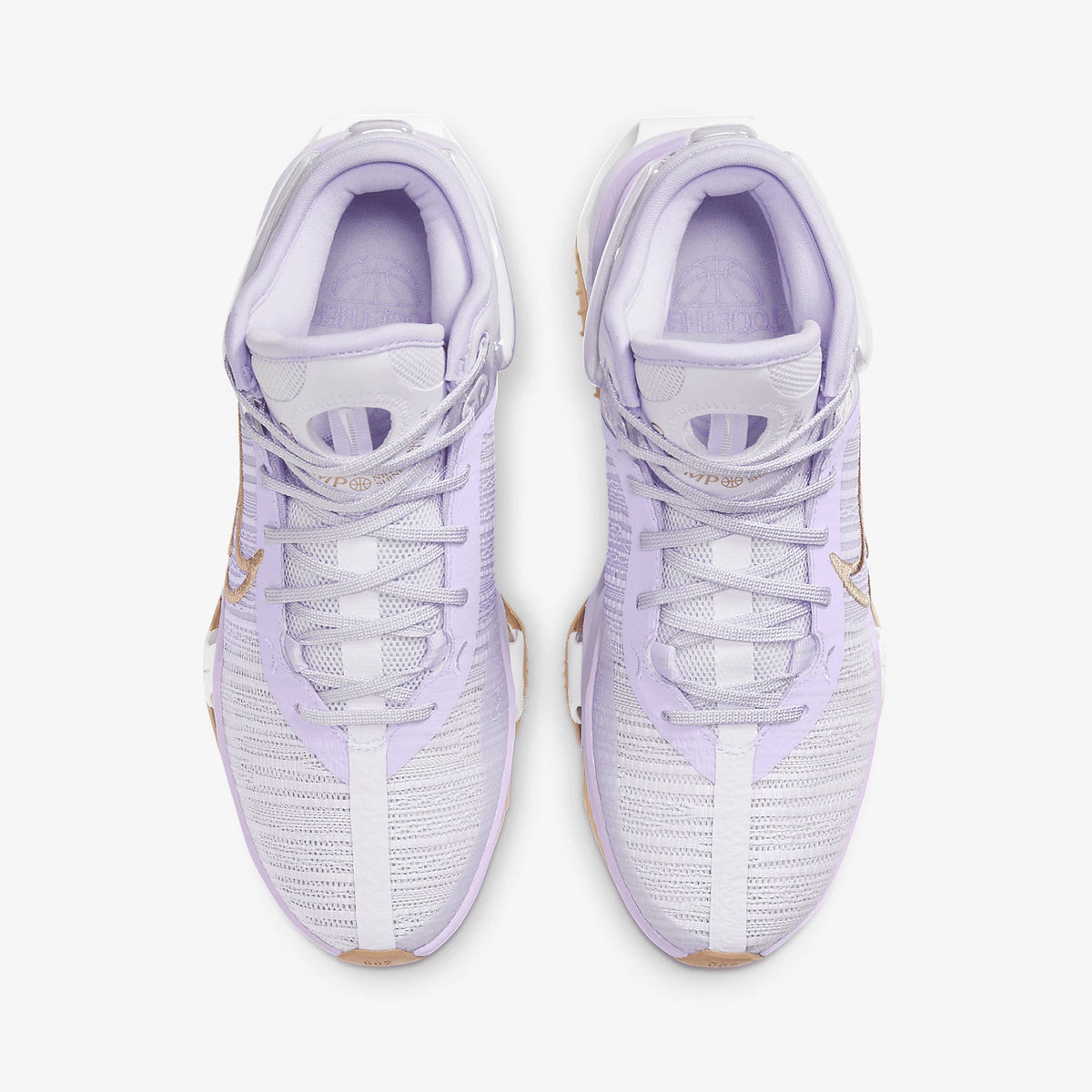 Ténis de basquetebol Nike genuínos para homem, com amortecimento e respirabilidade, de cano médio, modelo DJ9432-500