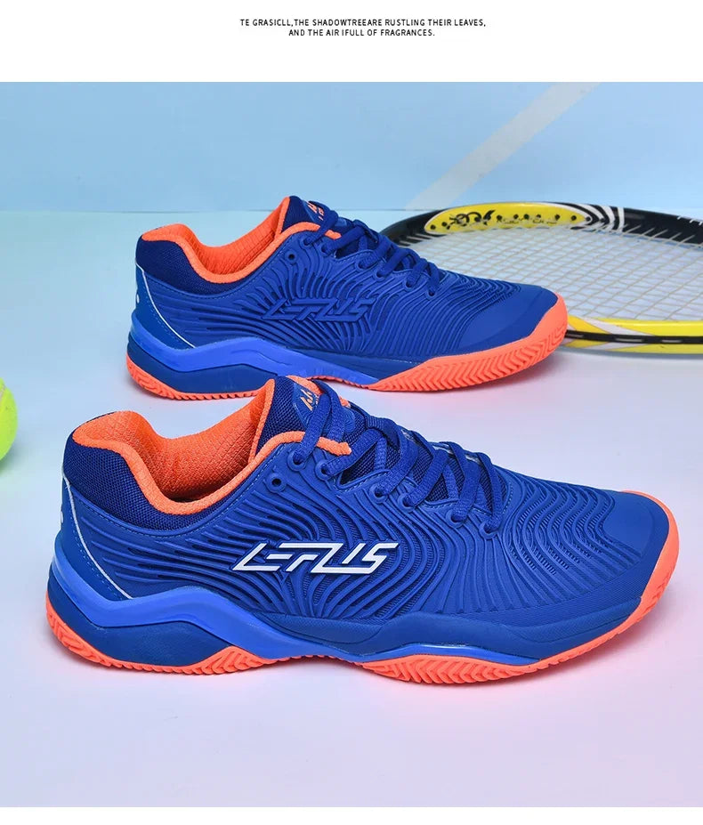 Paar ademende tafeltennisschoenen, sportschoenen, volleybalschoenen voor heren en dames, merk: Professional, badmintonsneakers