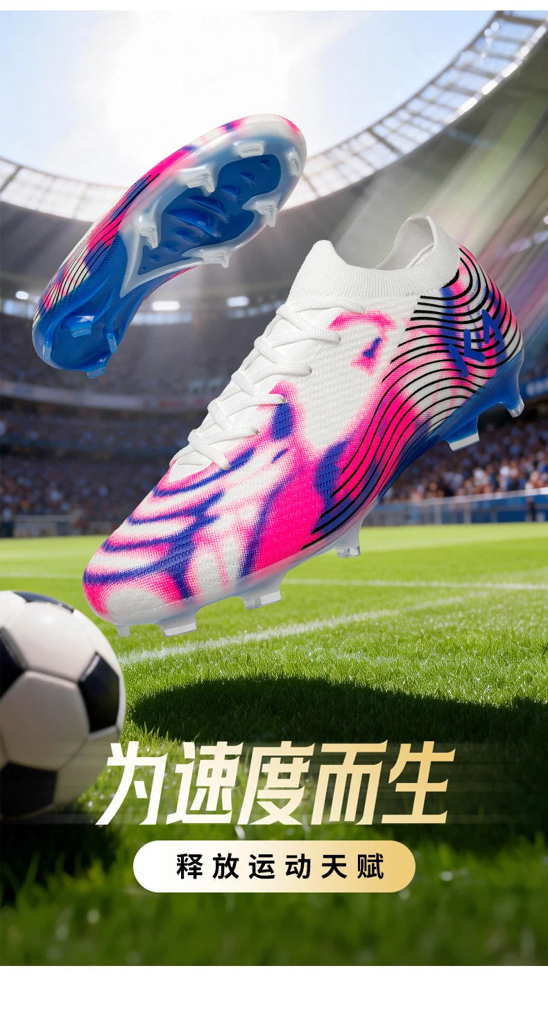 Scarpe da calcio professionali da uomo, resistenti e confortevoli, per allenamento, ultraleggere, di alta qualità, per partita