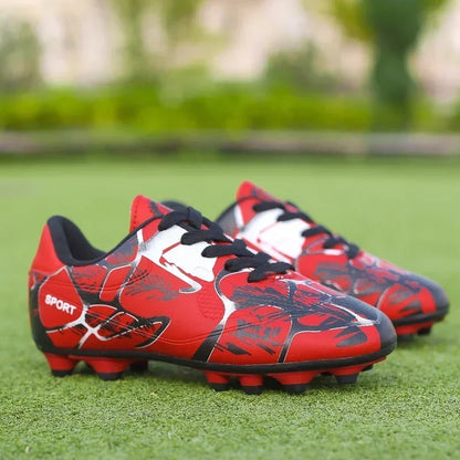 New Men Kids Professional Soccer Shoes Boys Cleats Non-Slip Grass Football Boots Adult Ultralight Training Shoes Drop Shipping