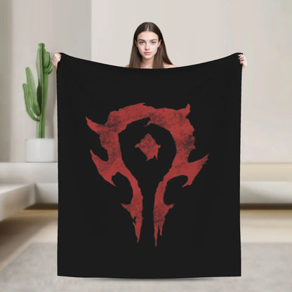 WOW World of Warcraft Blankets Quality Soft  Bedding Throws Winter Kids Bedroom Novelty Bedspread