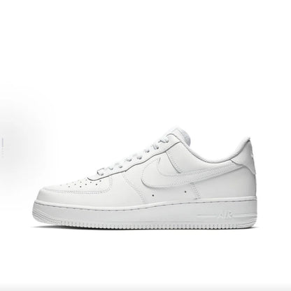 Nike Air Force 1 AF1 teljesen fehér, uniszex, alacsony szárú, alkalmi skate cipő CW2288-111