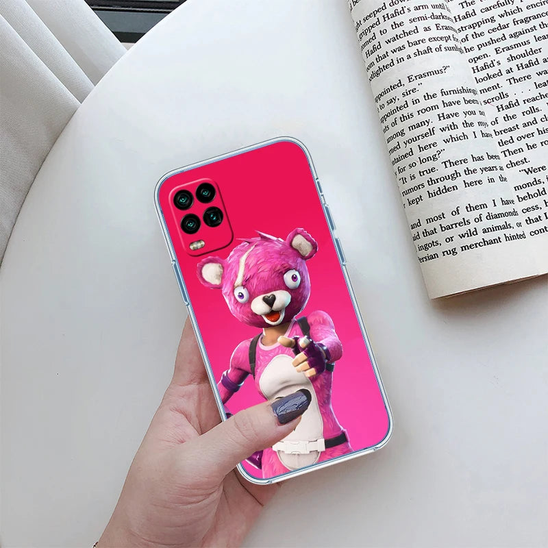 F-Fortnites-Poster Transparent Phone Case for Samsung Galaxy A04 A04S A14 A23 A34 A54 M23 M33 M52 M53