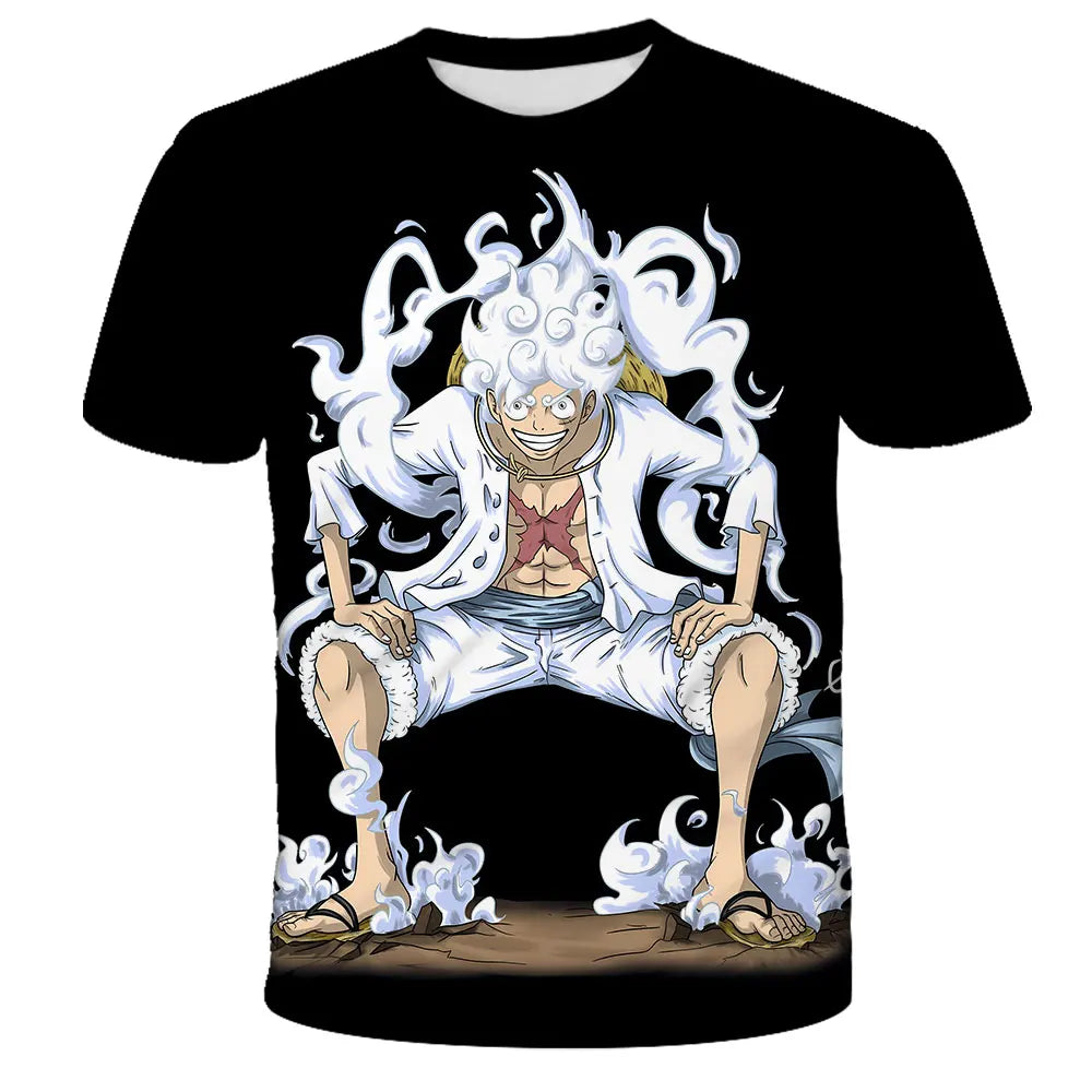 Anime Dragon Ball Son Goku 3D Print Kids T Shirt Summer Fashion Casual T-shirt Boy Girl Unisex Children's Clothing Tshirt Tops