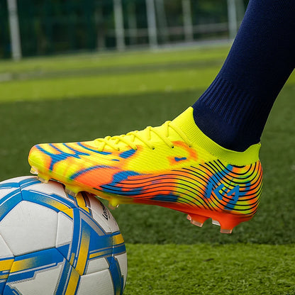 Scarpe da calcio professionali da uomo, resistenti e confortevoli, per allenamento, ultraleggere, di alta qualità, per partita