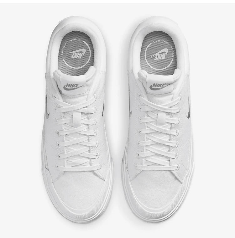 Ténis de skate com plataforma Nike Authentic Legacy Lift para mulher FZ2606-100