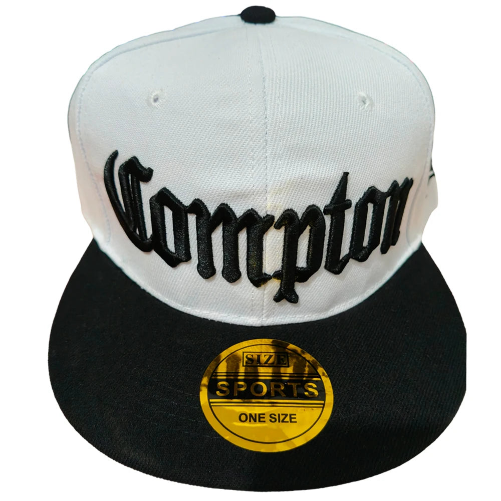 Men's Letter Embroidery Tide All-Match Flat Brim Baseball Cap Ladies Summer Hip-Hop Hat Outdoor Shade Adjustable Peaked Cap