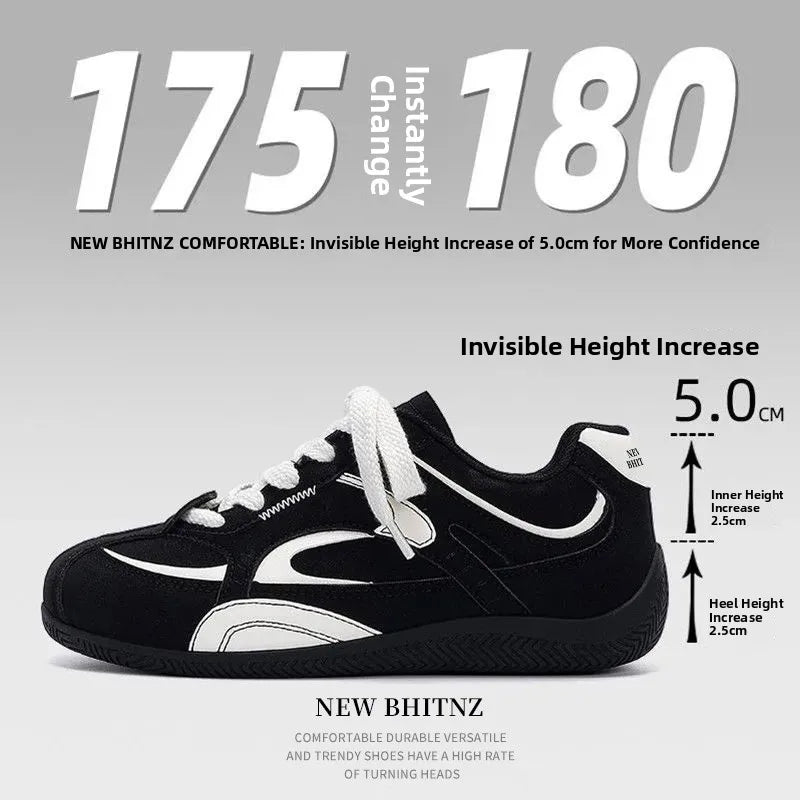 Men's Lightweight Comfortable Soft Bottom Casual Versatile Deqin Shoes Breathable Anti-slip Wear-resistant Flat Heel Sports S...