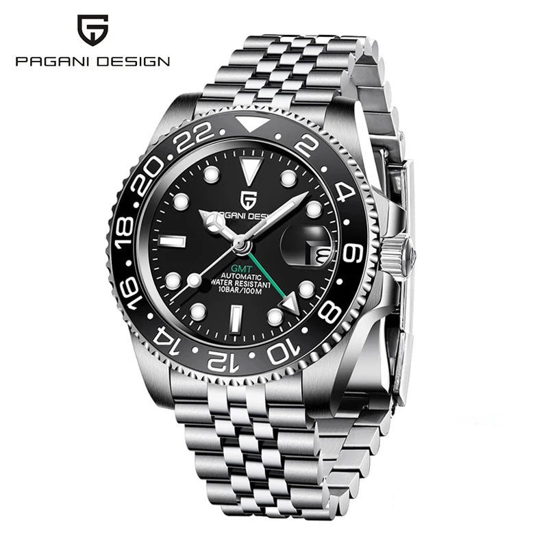 New PAGANI DESIGN Top Luxury Watch 8215 Sports Mechanical Automatic Watch Waterproof Stainless Steel Sapphire Watches for Man