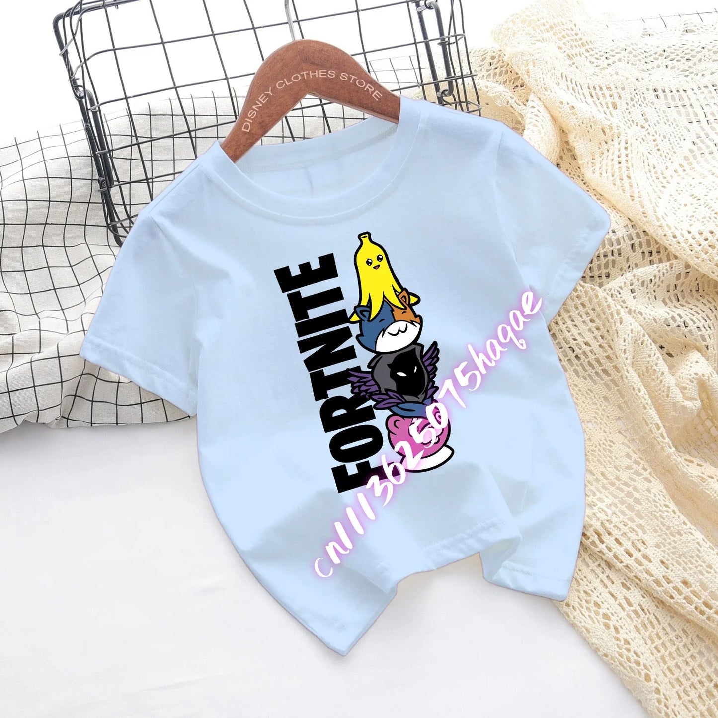 Fortnites Children T-shirts Game Cartoon Printed Figures Fortress Night Tees Game Short Sleeves Tops Summer Boys Girls Clothes