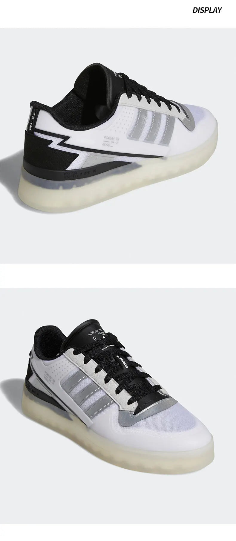 Adidas véritable Forum Tech trèfle chaussures de sport et de loisirs pour hommes et femmes GY3572