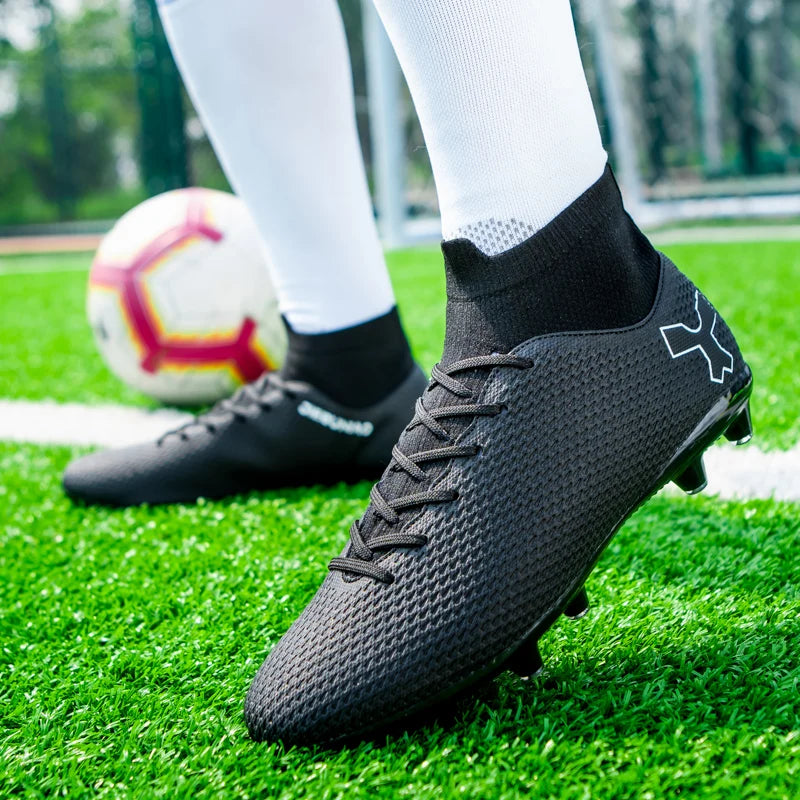 Men's Quality Soccer Shoes Durable Boys Football Boots Lightweight Children Football Shoes Futsal Training Sneakers Soccer Cleats