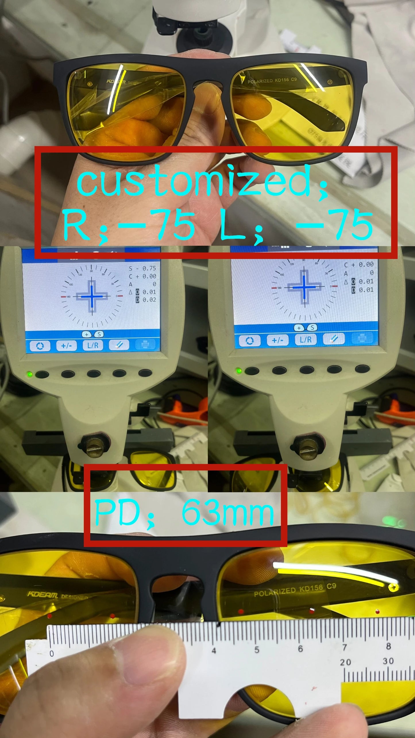 Outdoor Sport Square Myopia Lens Prescription Sunglasses Men Polarized Driving Anti-Glare Myopes Lunettes 0 -0.5 -0.75 To -6.0