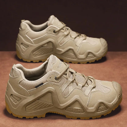 Sneakers da uomo alla moda per l’outdoor, scarpe da trekking di nuovi designer, scarpe da passeggio traspiranti mimetiche da uomo, scarpe da arrampicata per coppie