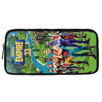 Set scuola classico FortniteS per bambini: zaino, borsa pranzo e astuccio, borse scolastiche capienti per bambino e bambina, idea regalo perfetta