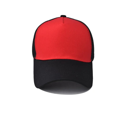 Baseball Cap Adult Net cap Shallow curved eaves Hat Unisex Summer hat Breathable hat shade Spring Autumn Cap Hip Hop Fitted Cap