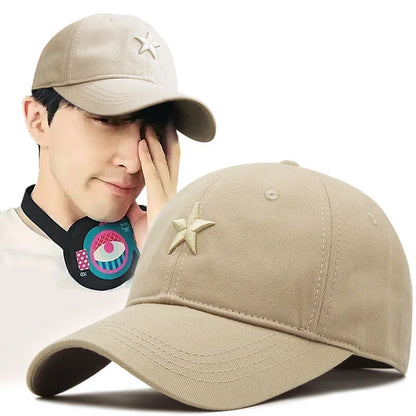 Baseballkappe „Big Head“ in Übergröße, 100 % Baumwolle, für Männer und Frauen geeignet, verstellbar, Dad-Cap, Oversize, 58–60 cm, 61–65 cm
