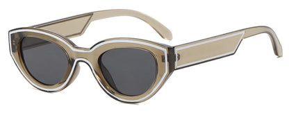 Fashion Unique Irregular Hip Hop Sunglasses Y2k Women Men Retro Glasses Ladies Beach Sunnies Outdoor Sport  with Metal Hinge
