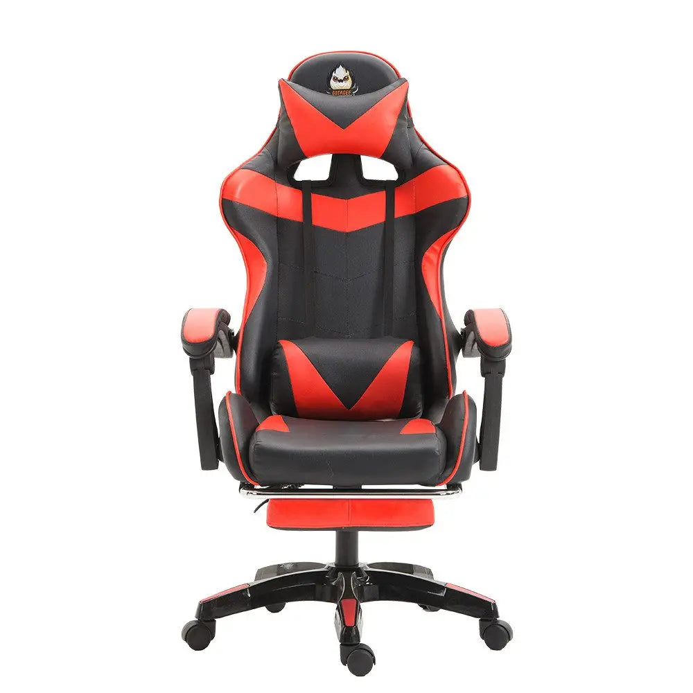 Gaming Chair Gaming Armchair Height Adjustable Office Chair with Adjustable Reclining Function with Cat Ears and Pillows