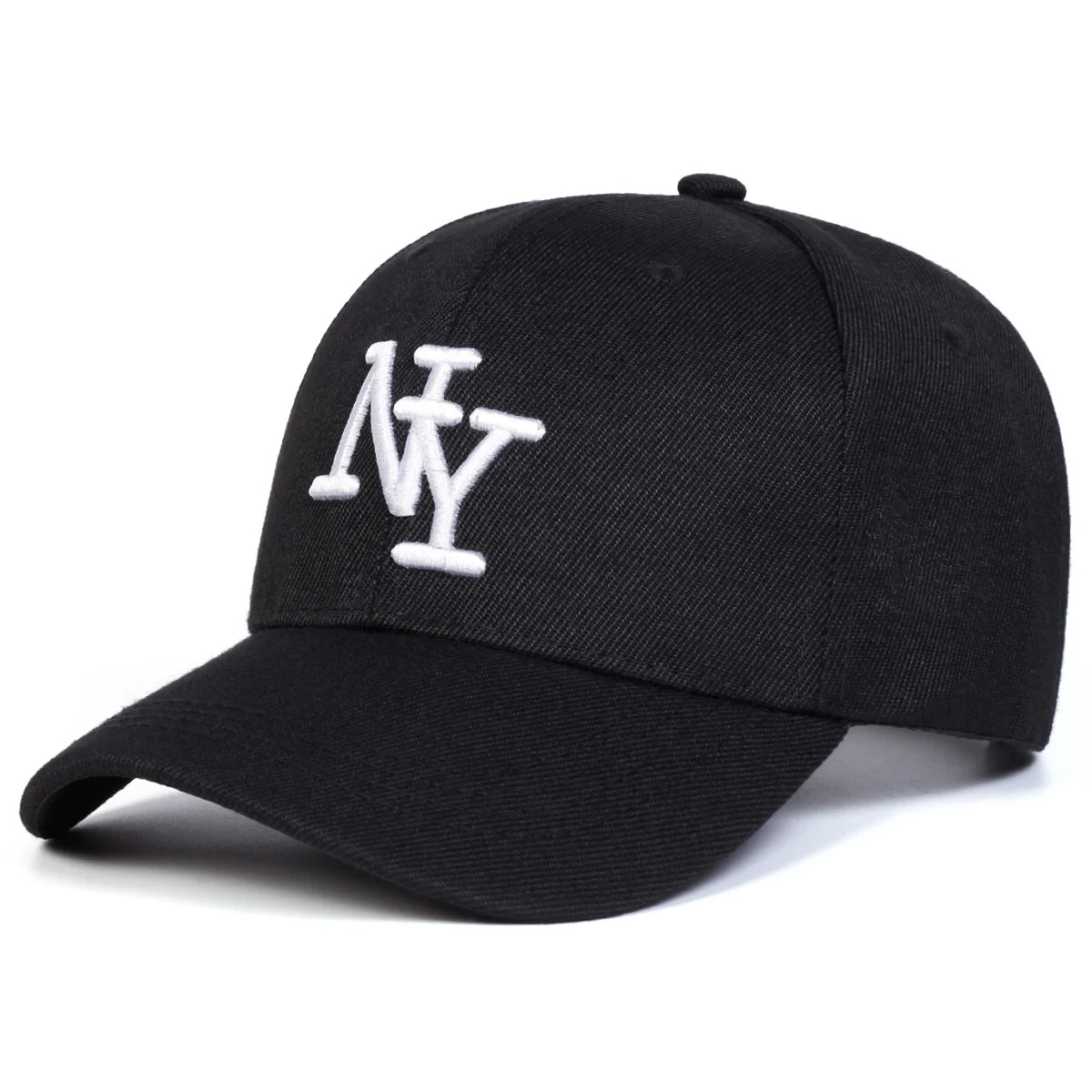 Men's NY Embroidered Baseball Cap Adjustable Outdoor Casual Cap Suitable for Spring Autumn Outings Travel Beach Parties