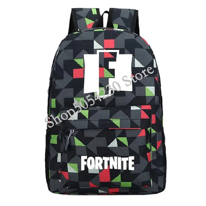 Fortnite Games Backpack Fortnite School Bags for Teenagers Unisex Schoolyard Laptop Mochilas Travel Casual Bags